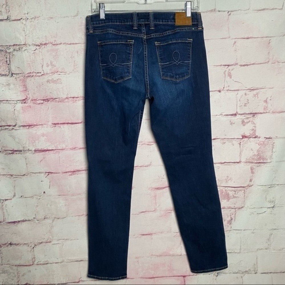 LUCKY BRAND Dark Blue Super Skinny Ankle Jeans - Picture 8 of 9